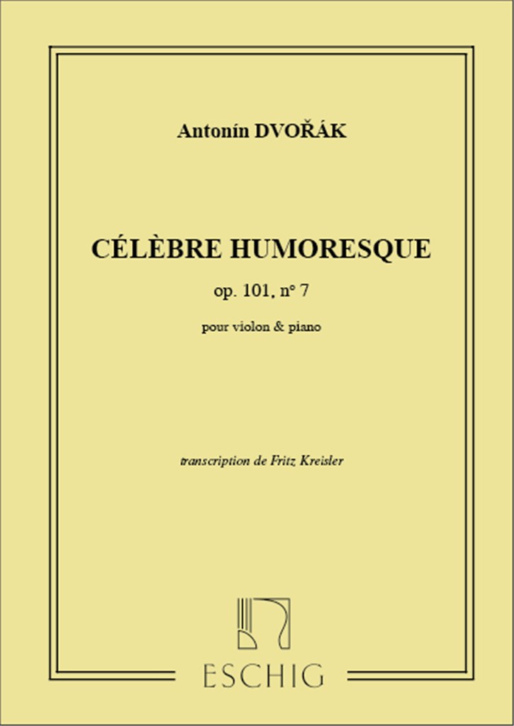 Humoresque Op 101 N 7 Violon-Piano (Kreisler)